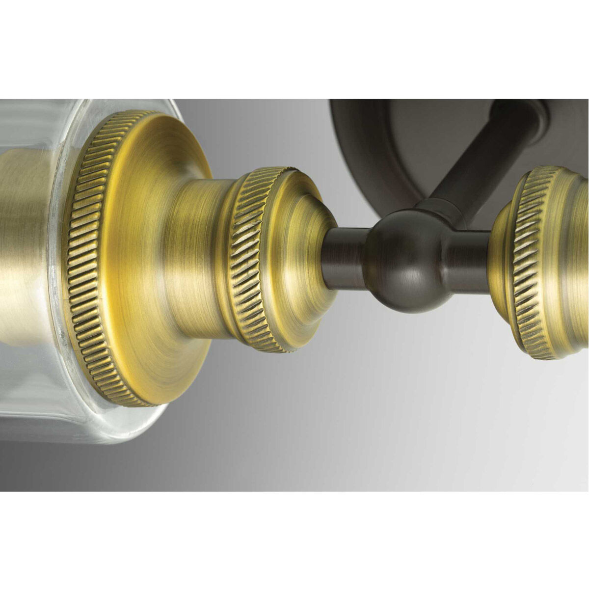 Archives 2 Light 18.5 inch Antique Bronze Bath Vanity Wall Light